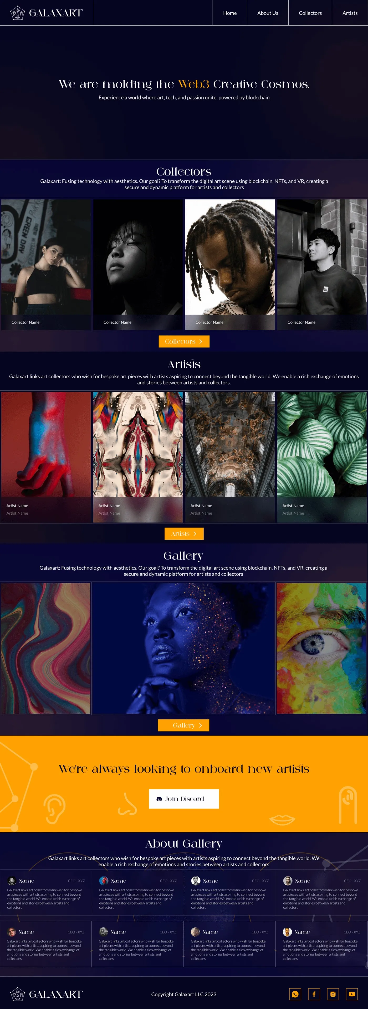Galaxart: screen 2