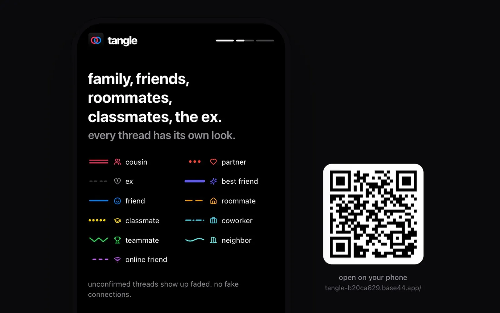 tangle app preview